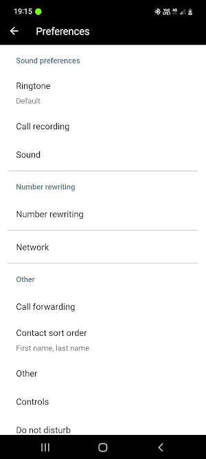 netvoip Talk Screenshot 2