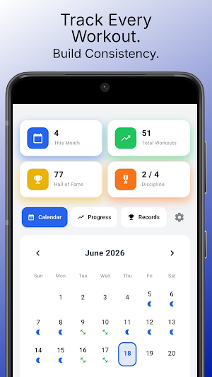 RepStack - Gym Workout Pal Screenshot 0