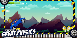 Hill Car Race : Climb Racing 2 Screenshot 3