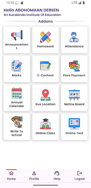 Sri Aurobindo Institute of Edu Screenshot 1