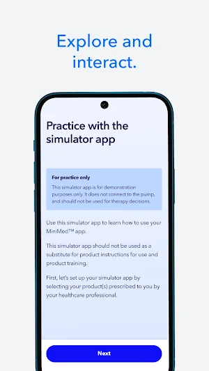 MiniMed Simulator Screenshot 1