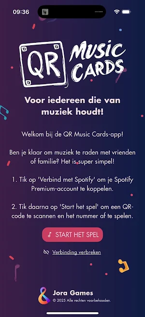 QR Music Cards Screenshot 2