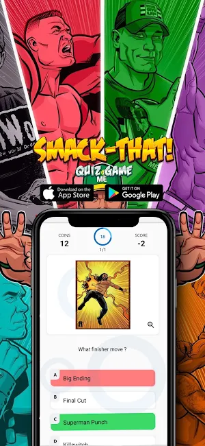 SMACK-THAT! WWE Quiz Games Screenshot 2