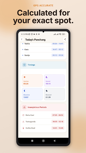 Festiva: Panchang Calendar App Screenshot 2