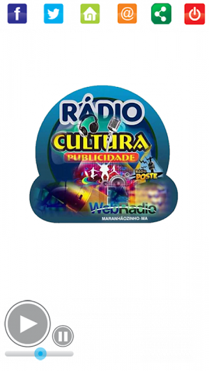 Web Rádio Cultura Publicidade Screenshot 1