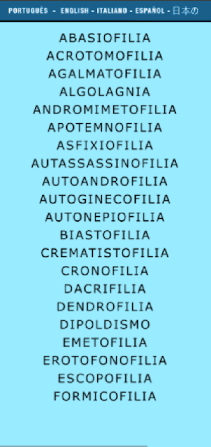 Paraphilias Guide Screenshot 0