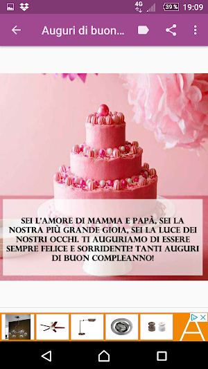 COMPLEANNO ALLA FIGLIA PIÙ MERAVIGLIOSA DEL MONDO! Screenshot 3