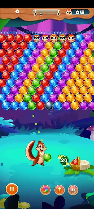 Bubble Shooter Sweet Rainbow Screenshot 2