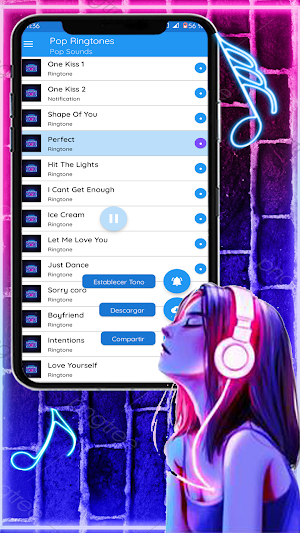 Pop Ringtones Screenshot 2