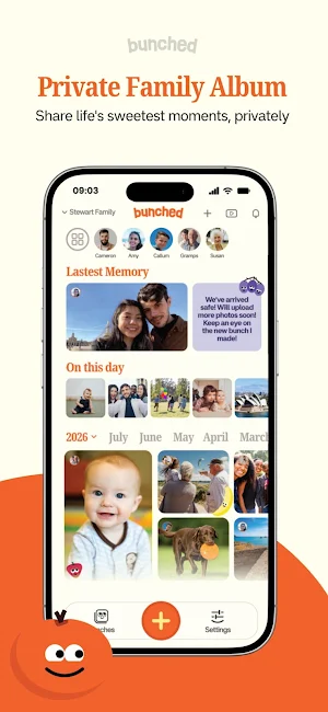 Bunched Private Family Album Screenshot 0