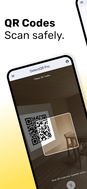 DetectQR: Safe QR Code Scanner Screenshot 0