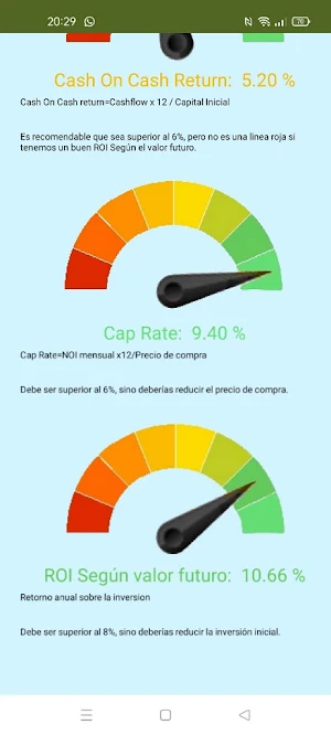 Rentabilidad Inmobiliaria Screenshot 1