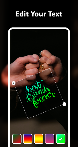 Text on photo - Photo editor Screenshot 3