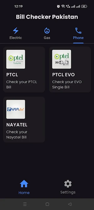 Bill Checker Pakistan Screenshot 2