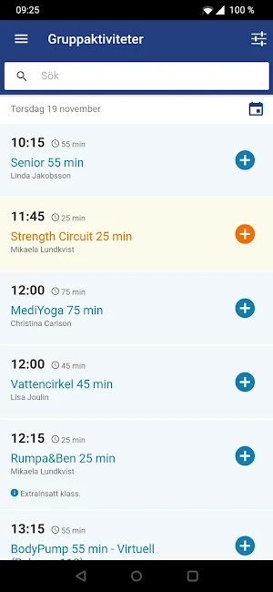 Sports Club Vallentuna Screenshot 0