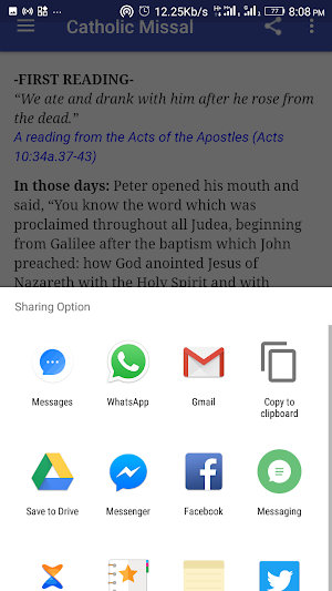 Catholic Missal Offline Screenshot 3