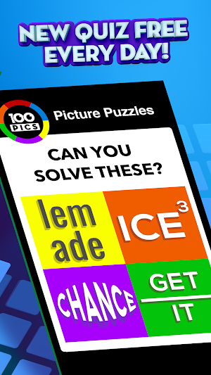 100 PICS Quiz - Guess Trivia, Logo & Picture Games Screenshot 2