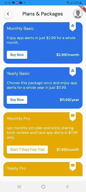 Dearfam: Book Reading Tracker Screenshot 0