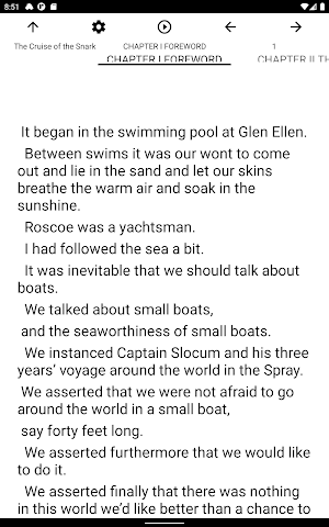 Book, The Cruise of the Snark Screenshot 3