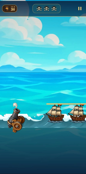 Pirate Cannon Battle Screenshot 3