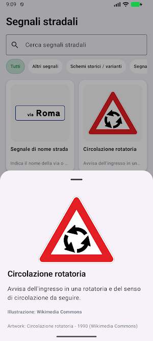 Segnali Stradali Quiz Screenshot 1