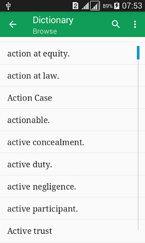 Law Dictionary Offline Screenshot 0