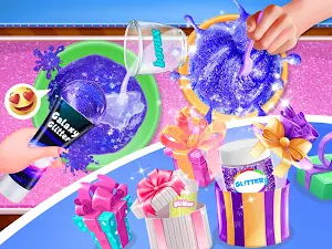 DIY Fluffy Slime - Galaxy Magnetic Slime Screenshot 1
