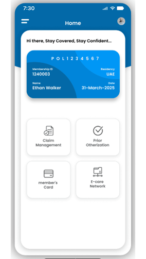 ECARE INTERNATIONAL TPA Screenshot 2