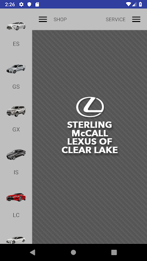 Sterling McCall Lexus of Clear Screenshot 0