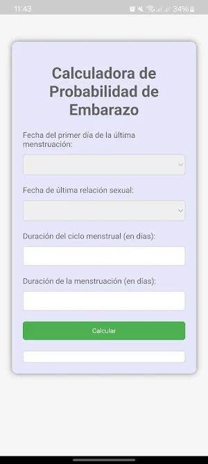 Prueba de embarazo Screenshot 2