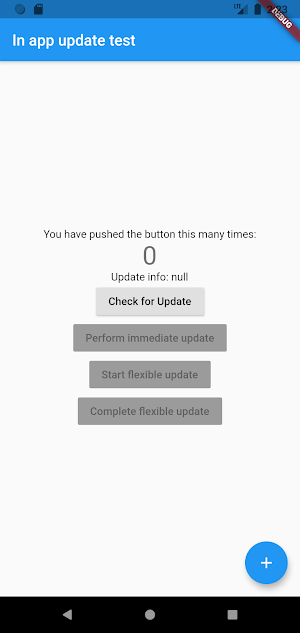 In app update Screenshot 0