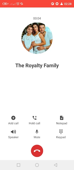 Fake Call The Royalty Family Screenshot 3