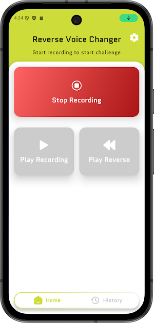 Reverse Voice Changer: Funny Screenshot 3