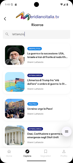 meridianoitalia.tv Screenshot 3