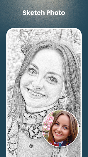 Pencil Sketch Photo Converter Screenshot 0