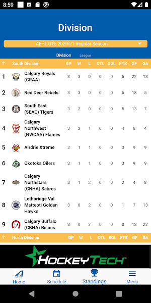 Hockey Alberta Screenshot 3