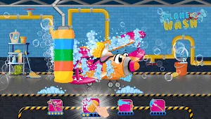 Kids Airplane: Fun Wash Games Screenshot 1