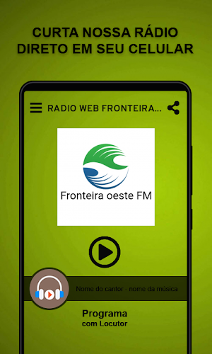 radio web fronteira oeste fm Screenshot 1