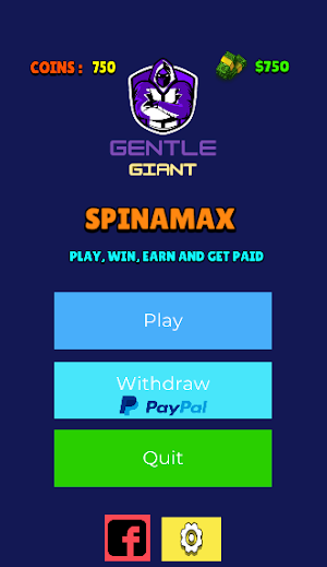 Spinamax Spin & Earn Real Cash Screenshot 2