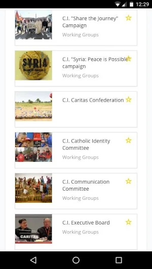Caritas Community Screenshot 2