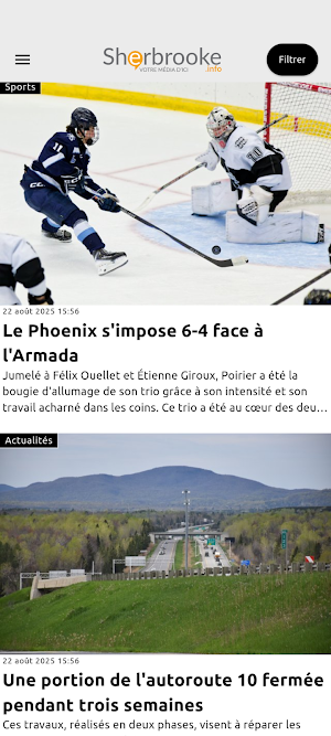 Sherbrooke.info Screenshot 0