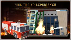 FIRE TRUCK SIMULATOR 3D Screenshot 2