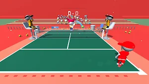 Stickman Mobile Tennis Screenshot 0