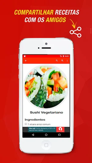 Receitas de Sushi Screenshot 0