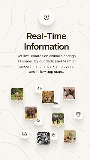 Kruger animal tracker Screenshot 2