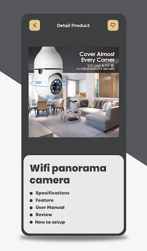 Wifi Panorama Camera app Guide Screenshot 3