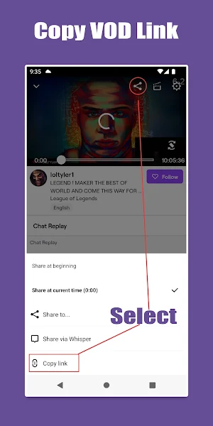 Video downloader for Twitch Screenshot 0