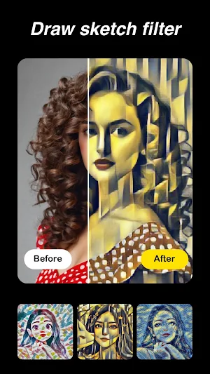 MySketcher - Photo Oil Filter Screenshot 1