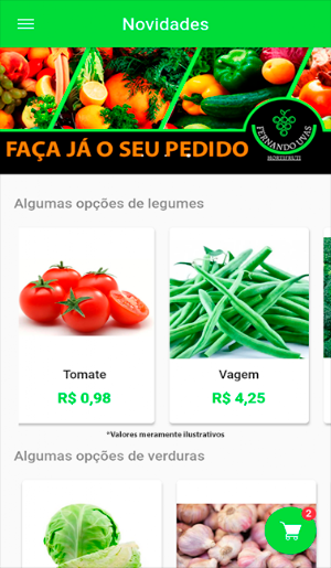 Fernando Uvas Hortifruti Screenshot 1