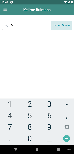 Harften Kelime Türetme Screenshot 1